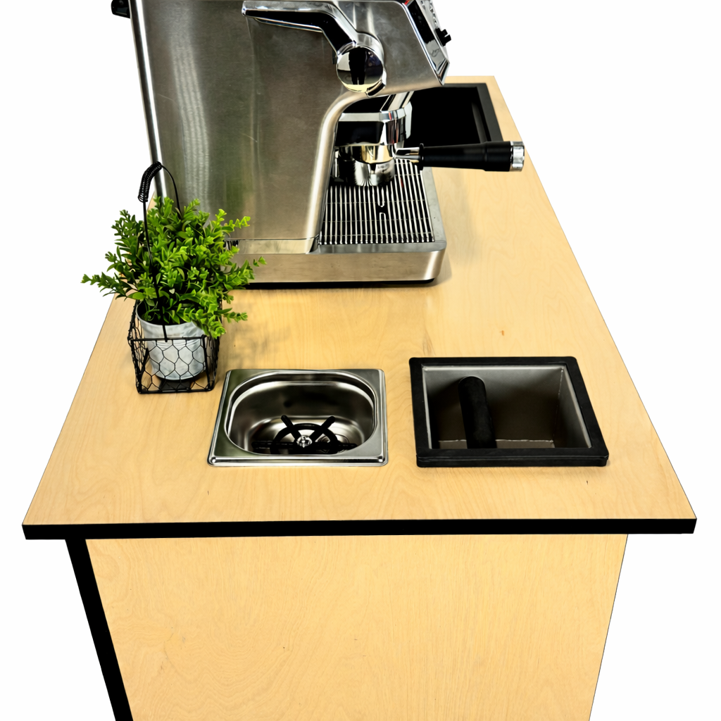 THE CLASSY- Coffee Cart Sleek Black Edge Edition