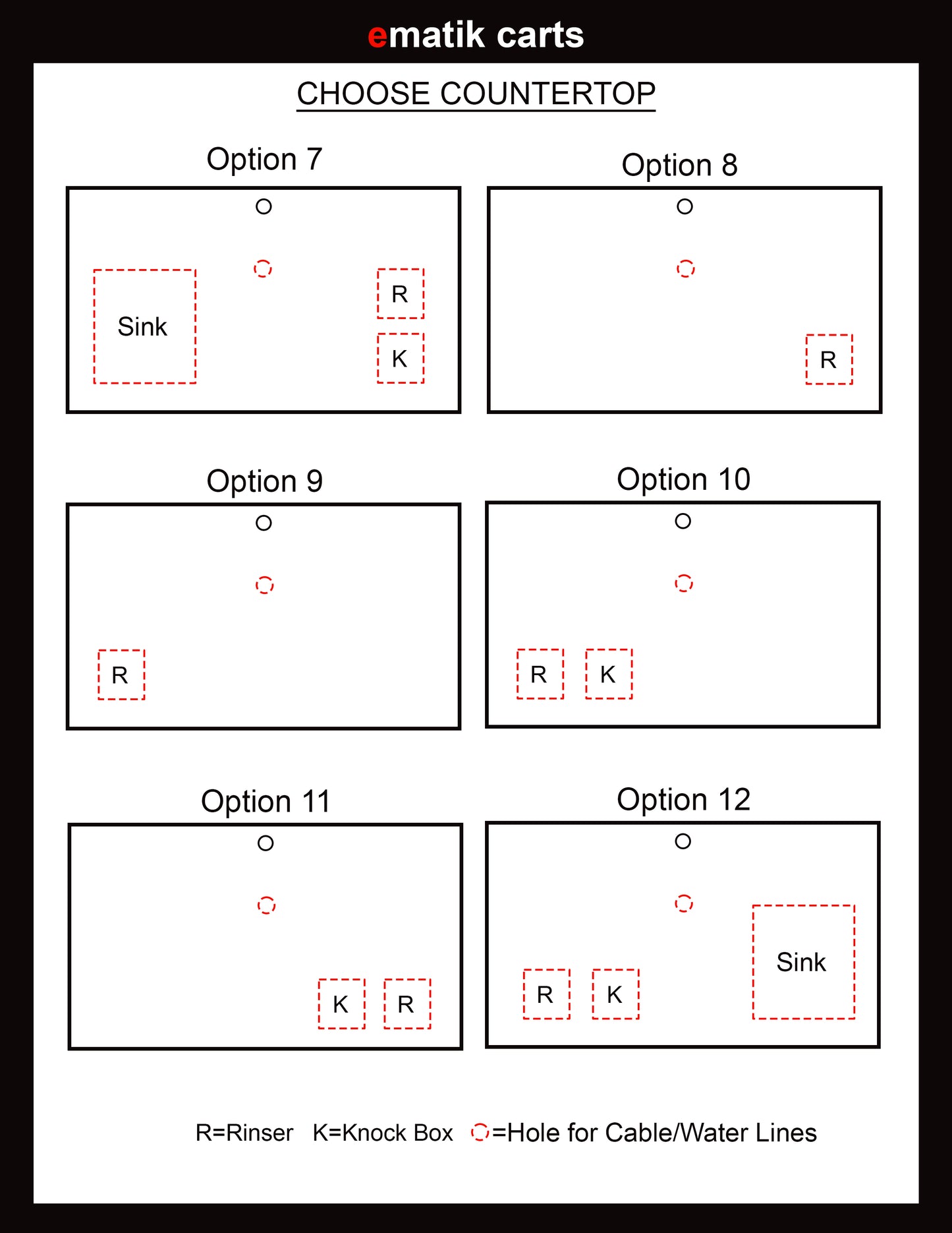 THE CLASSY- Coffee Cart Sleek Black Edge Edition