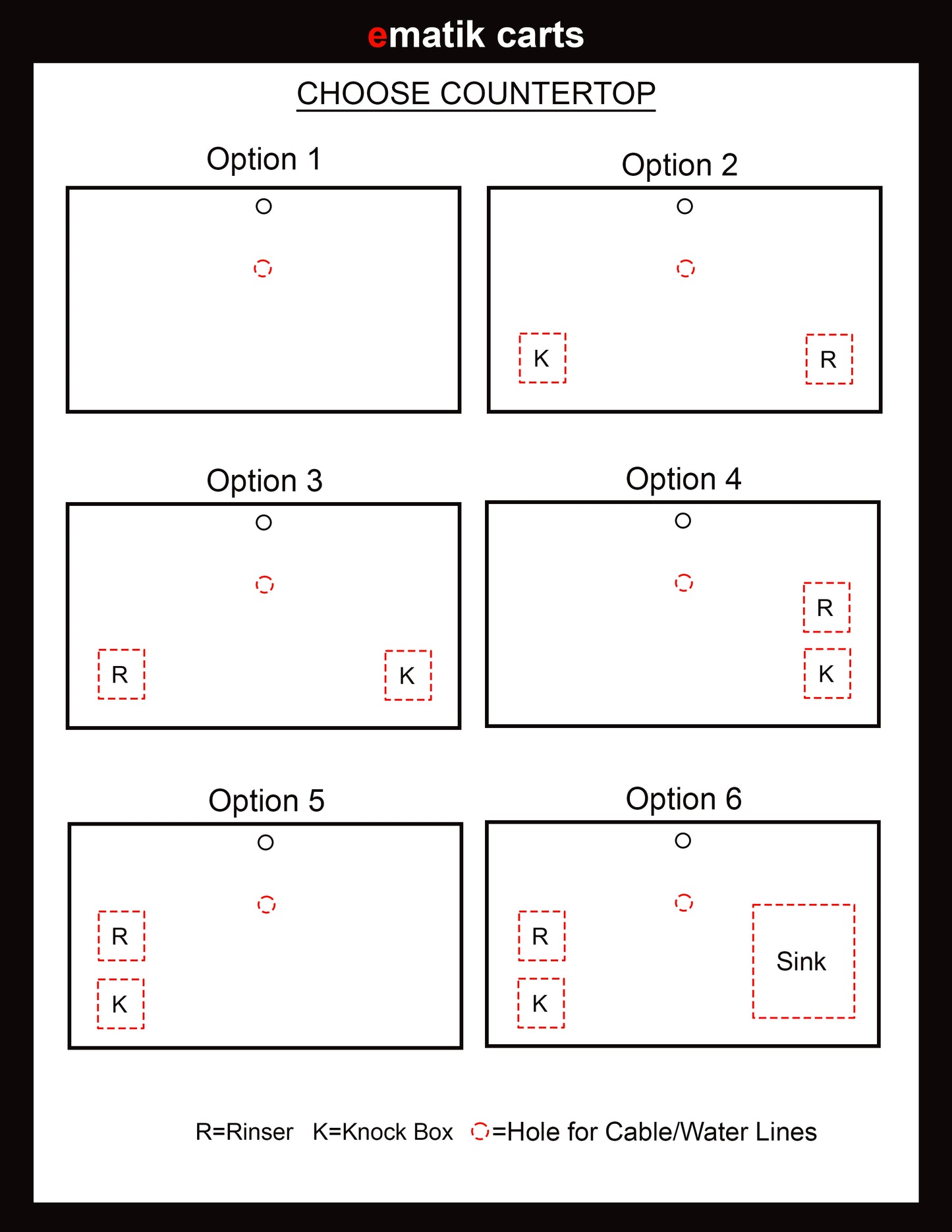 THE CLASSY- Coffee Cart Sleek Black Edge Edition