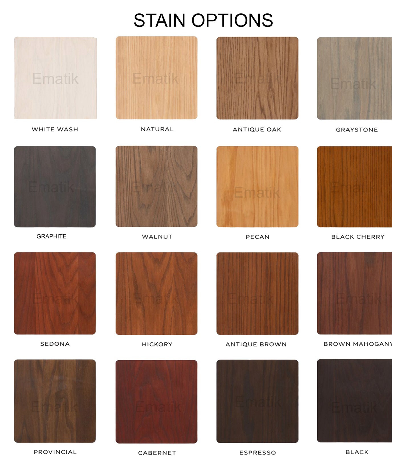 THE CLASSY-Stained Push Style Cart