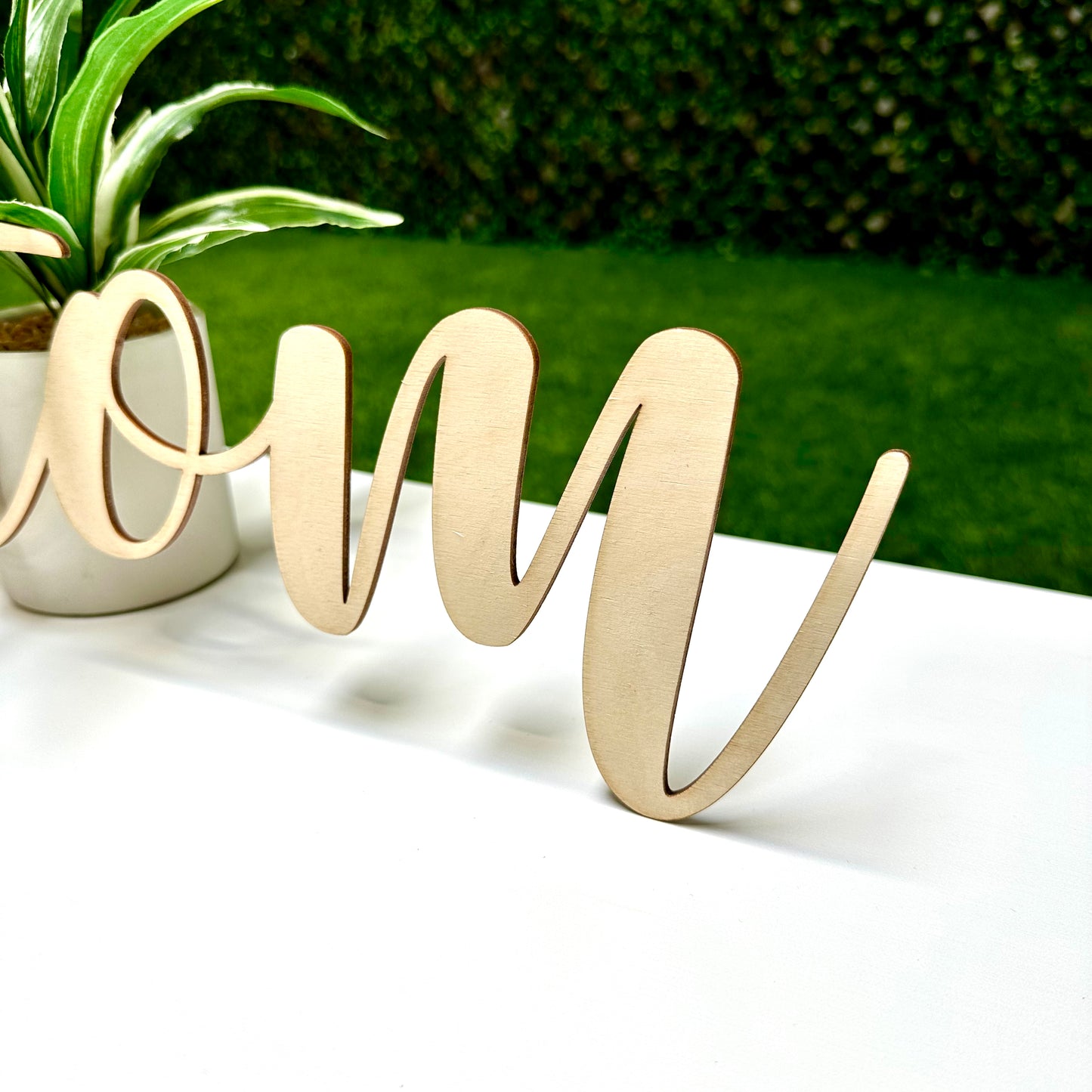 Wooden Custom Name Sign 12" to 48" Business Name Company Name Baby Name